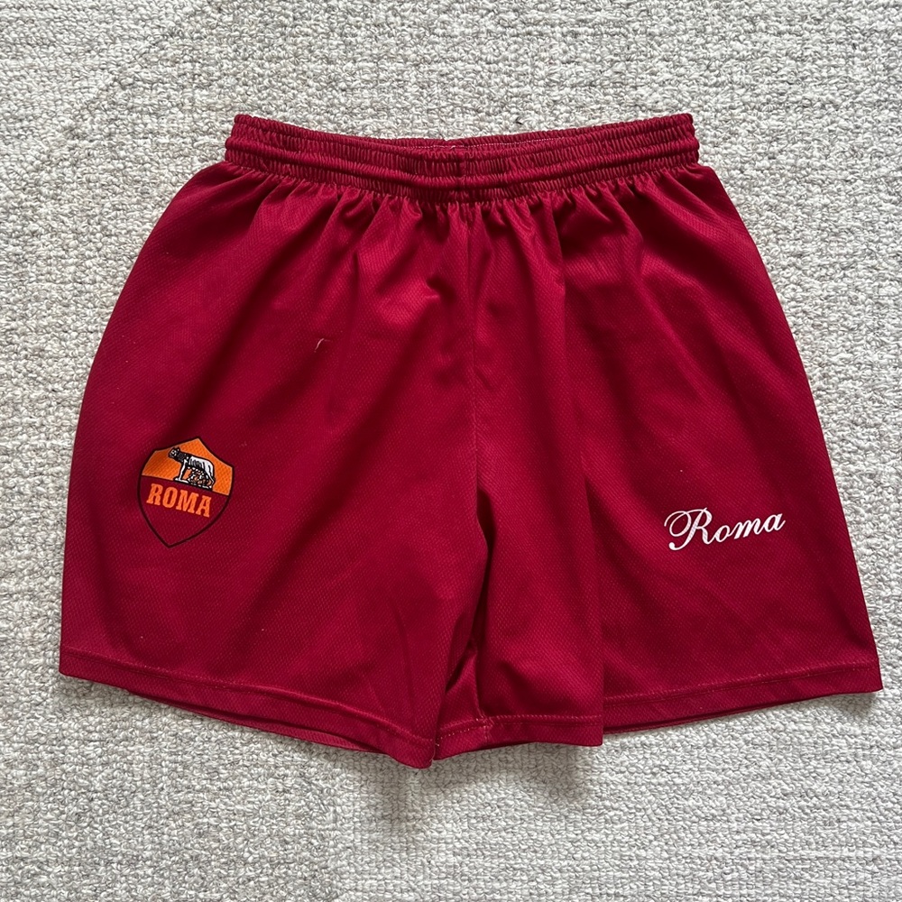 AS Roma Red Shorts